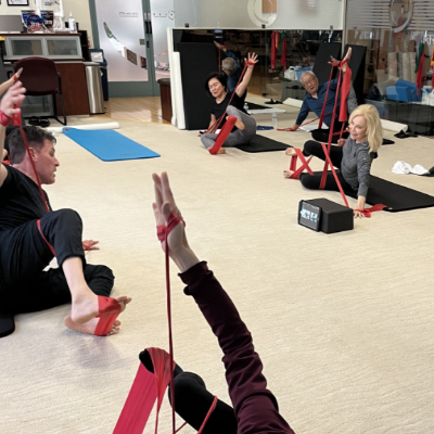 Photo of a floor-intensive training class